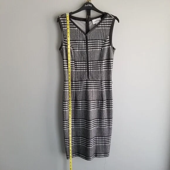 *NWT* Joseph Ribkoff Grey/Multi Dress Style 193821 - Picture 10 of 11